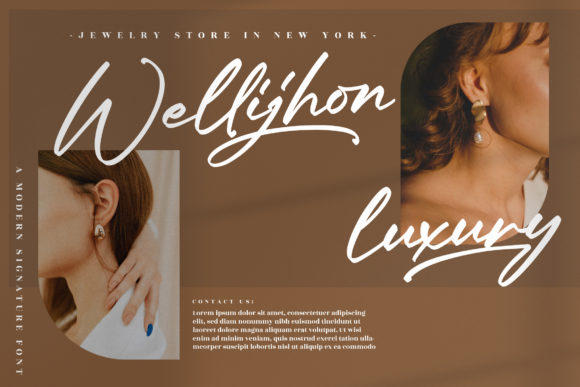 Mendoja Browning Font Poster 9