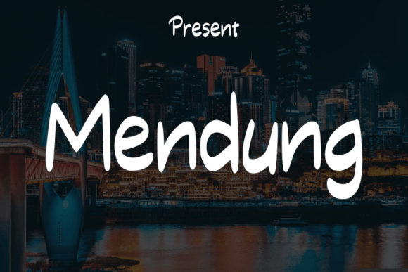 Mendung Font