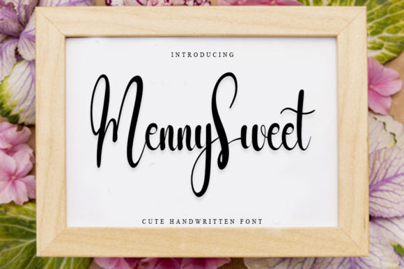 Menny Sweet Font