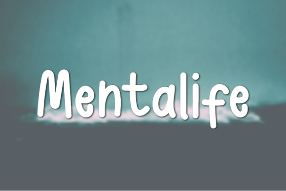 Mentalife Font Poster 1