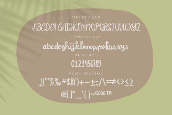 Mentawally Font Poster 10