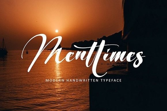 Menttimes Font Poster 1