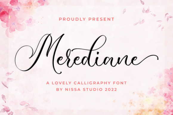 Merediane Font Poster 1