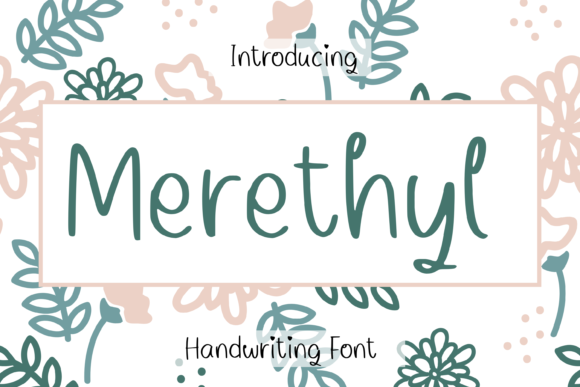 Merethyl Font Poster 1
