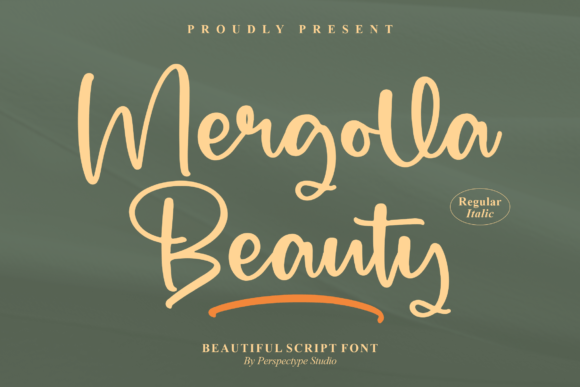 Mergolla Beauty Font Poster 1