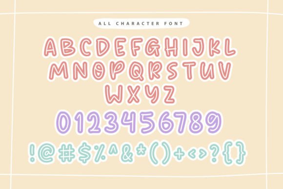 Meria and Fun Font Poster 3