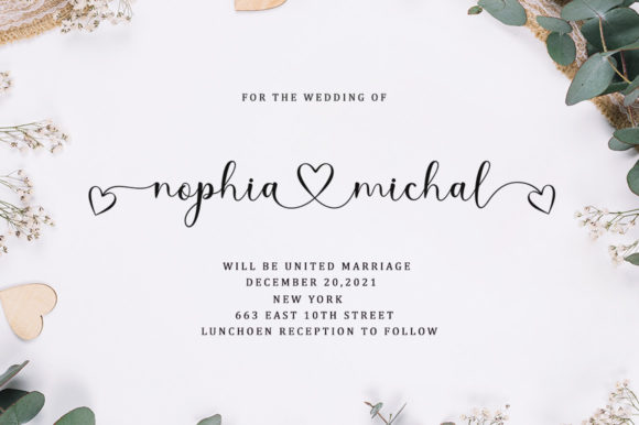 Merlina Darling Font Poster 2