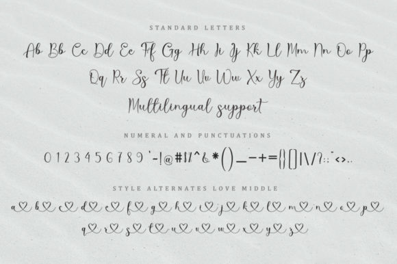 Merlina Darling Font Poster 14