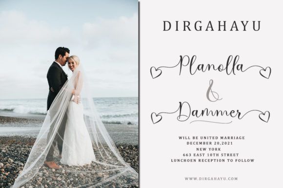 Merlina Darling Font Poster 9