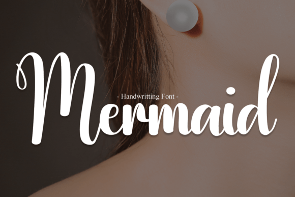 Mermaid Font Poster 1