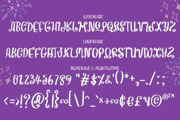 Mermaid Magic Font Poster 2