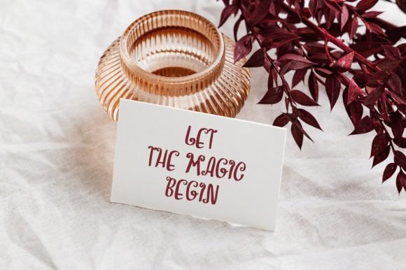 Mermaid Magic Font Poster 7
