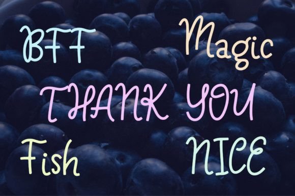 Mermaid Queen Font Poster 12