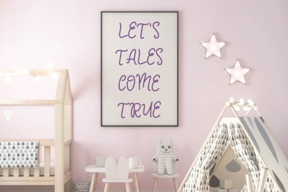 Mermaid Queen Font Poster 8