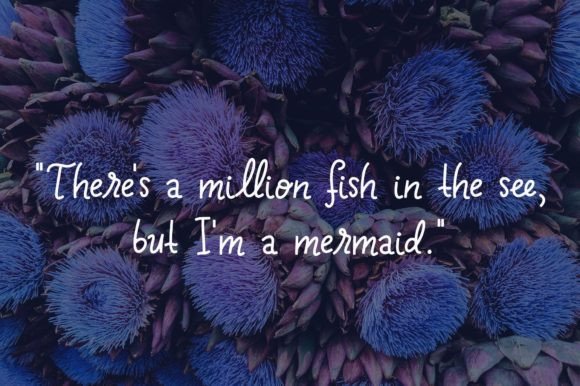 Mermaid Queen Font Poster 10