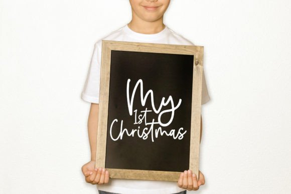 Merry Christmas Font Poster 7