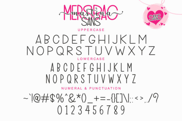Mersbac Mastina Font Poster 5