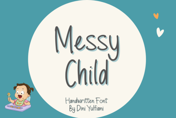 Messy Child Font