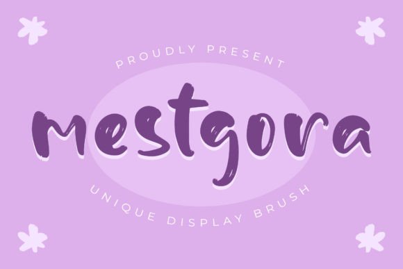 Mestgora Font Poster 1