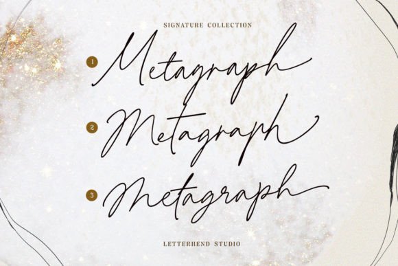 Metagraph Font Poster 1