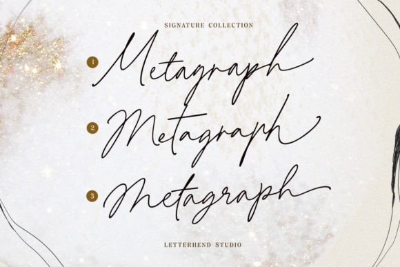 Metagraph Font Poster 1