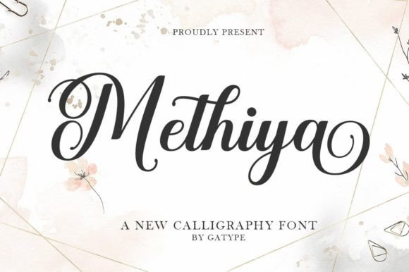 Methiya Font Poster 1