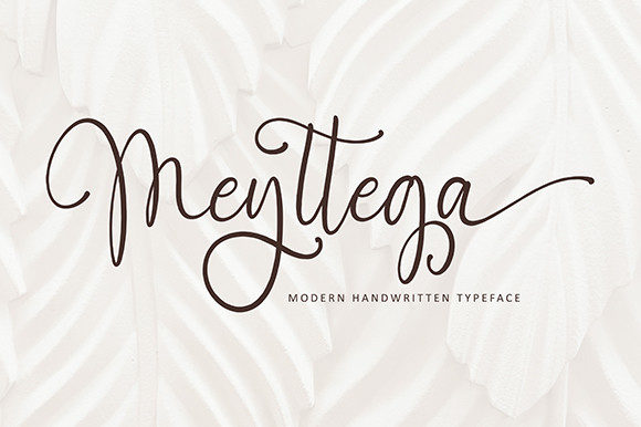 Meyttega Font Poster 1