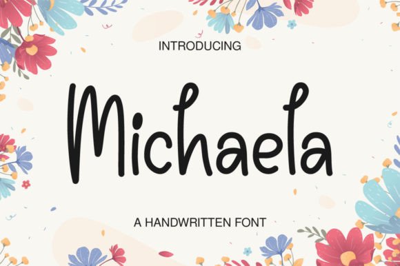 Michaela Font Poster 1