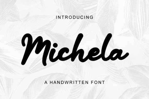 Michela Font Poster 1