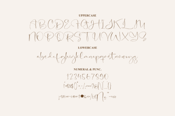 Michella Calvert Font Poster 13