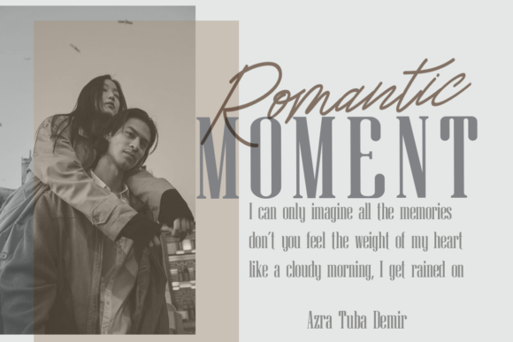 Michelle James Font Poster 2