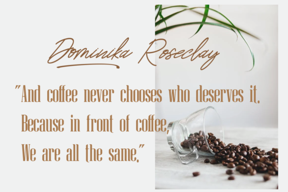 Michelle James Font Poster 8