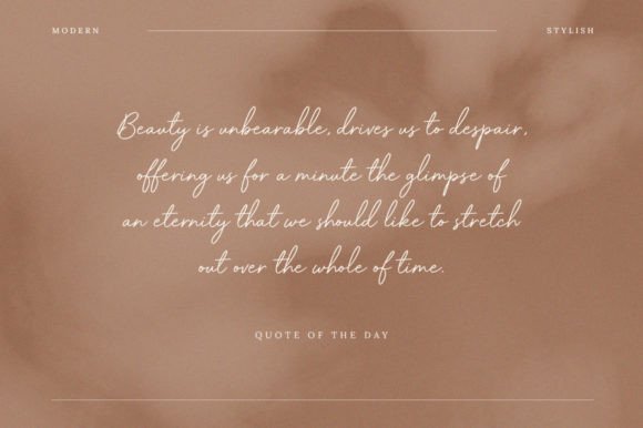 Michetin Font Poster 5