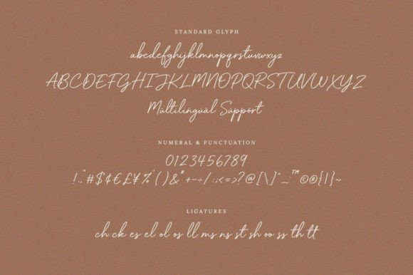 Michetin Font Poster 7