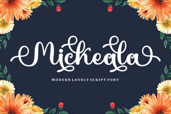 Mickeala Font Poster 1