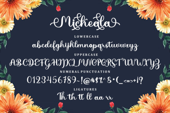 Mickeala Font Poster 5