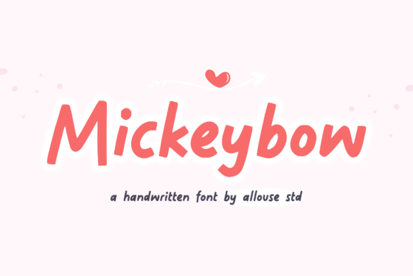 Mickeybow Font Poster 1