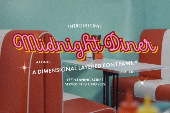 Midnight Diner Font