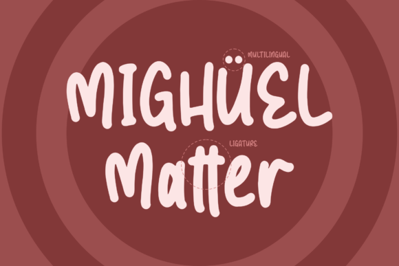 Mighuel Font Poster 12