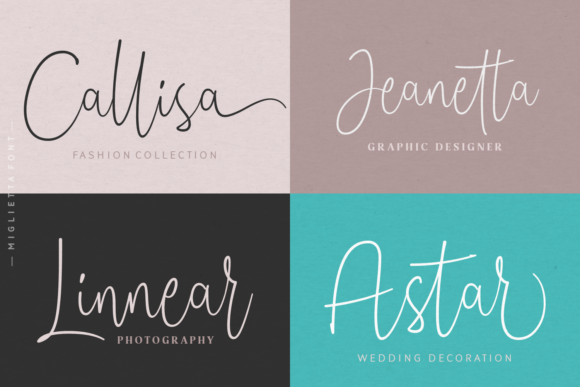 Miglietta Font Poster 2