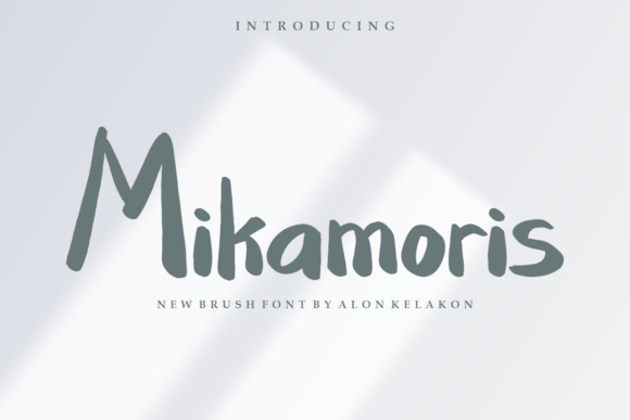 Mikamoris Font Poster 1