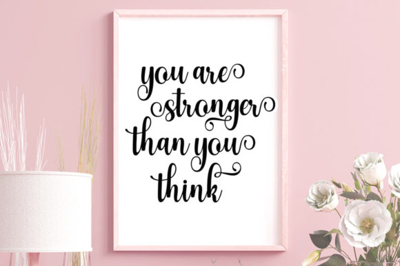 Mikayla Font Poster 4