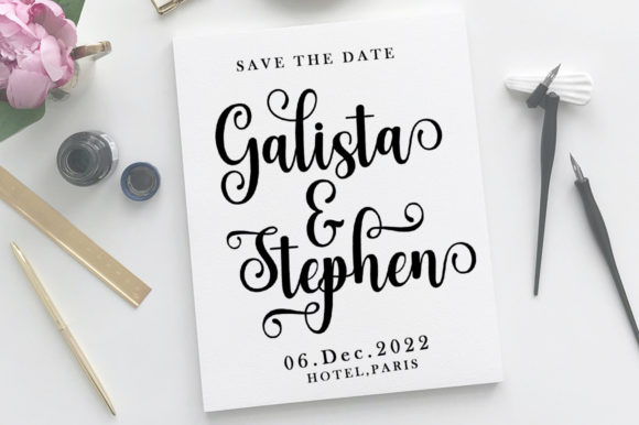 Mikayla Font Poster 5