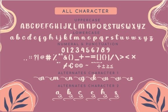 Mikela Font Poster 6
