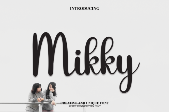 Mikky Font Poster 1