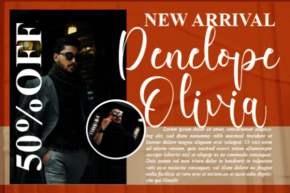 Milani Journey Font Poster 2