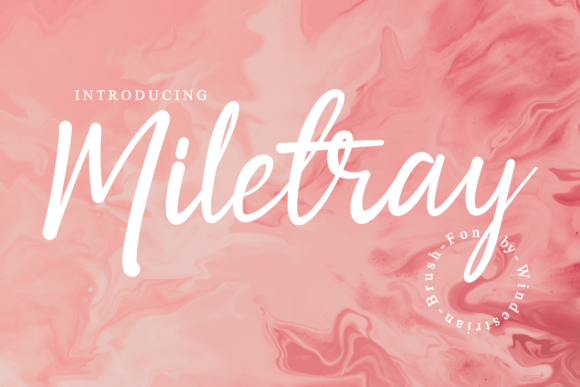 Miletray Font Poster 1