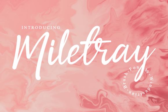 Miletray Font Miletray Font Poster 1