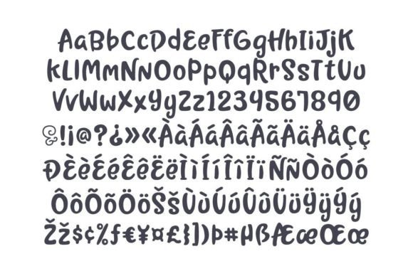 Milk & Honey Font Poster 7
