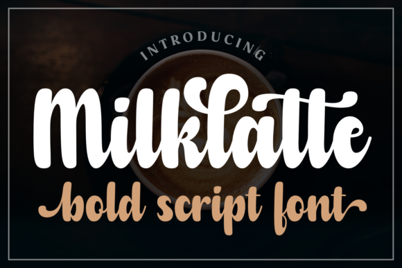 Milklatte Font Poster 1